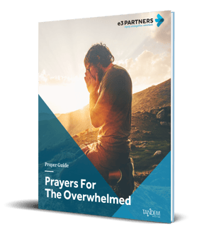 Prayers for the Overwhelmed eBook 3D Cover